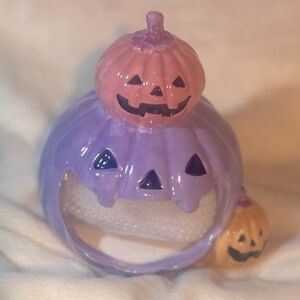Jack-O-Lantern Sponge Holder